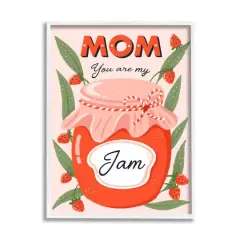 Stupell Industries You Are My Jam Mother's Day Framed Giclee Art White