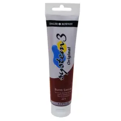 Daler-Rowney&reg; Original System 3 Acrylic, 150mL Burnt Sienna