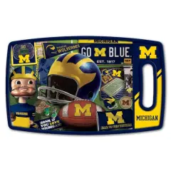 College Retro Series Cutting BoardMichigan Wolverines