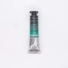 Sennelier French Artists' Watercolor, 21mL 807 Phthalo Green Deep S1