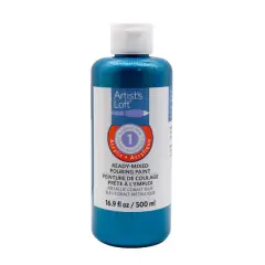 Acrylic Ready-Mixed Pouring Paint by Artist's Loft&trade; Metallic Cobalt Blue