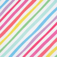 30" Rainbow Stripes Gift Wrap by Celebrate It&trade;