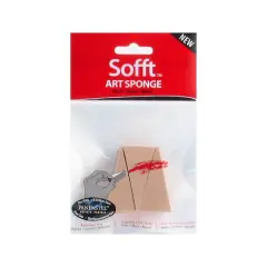 Colorfin Sofft&trade; Wedge Art Sponges, 3ct.
