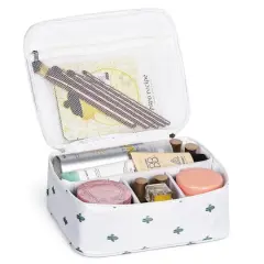 NEX&trade; White Cosmetic Organizer with Adjustable Divider