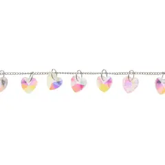 Faceted Glass Heart Beads, 10mm by Bead Landing&trade;