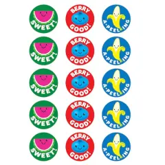 Trend Enterprises&reg; Friendly Fruit Punch Scented Stinky Stickers&reg;, 60ct.
