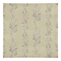 Vines Cotton Twill Napkin Tan