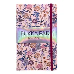 Pukka Pads Bloom Softcover Notebooks with Pocket, 3ct. Pink