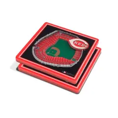 MLB 3D StadiumView Coasters Cincinnati Reds
