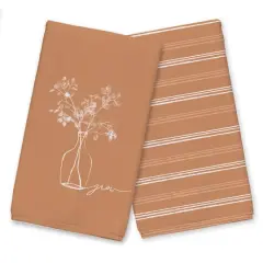 Terracotta Grow Tea Towel Set