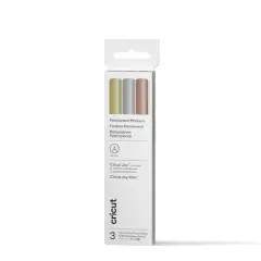 Cricut Joy&trade; 1.0mm Permanent Metallic Markers, 3ct.