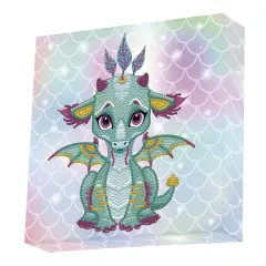 Diamond Dotz&reg; Ariel the Baby Dragon DOTZ&reg; BOXDiamond Painting Kit