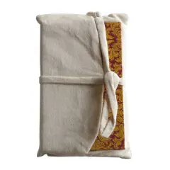 Lama Li Traveler's Hardcover Handmade Journal Red and Gold