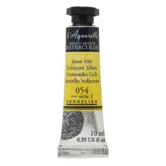 Sennelier French Artists' Watercolor, 10mL 054 Iridescent Yellow