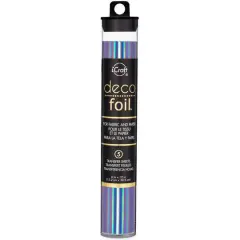 Deco Foil&trade; Solid Transfer Sheets Prince Periwinkle