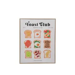 Toast Club Canvas Wall D&eacute;cor by Ashland&reg;