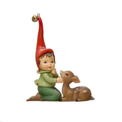 Hello Honey&reg; 5.75" Elf with Fawn & Jingle Bell