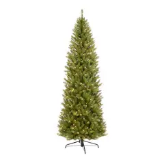 10ft. Pre-Lit Fraser Fir Artificial Christmas Tree, Clear Lights