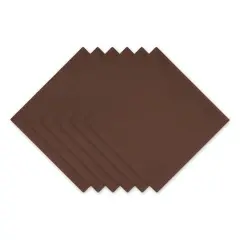 DII&reg; Oversized Napkin, 6ct. Bark Brown