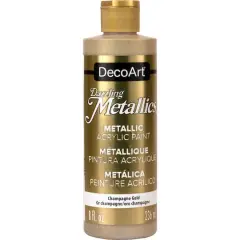 DecoArt&reg; Dazzling Metallics&reg; Acrylic Paint Champagne Gold