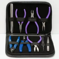 The Beadsmith&reg; 9 Piece Deluxe Beader's Tool Kit