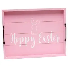 Elegant Designs&trade; 15.5" Hoppy Easter Serving Tray with Handles