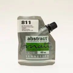 Sennelier Matt Abstract&reg; Acrylic, 60mL 811 Permanent Green Light