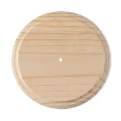 11" Round Wood Clock Surface by Make Market&reg;