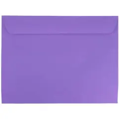 JAM Paper 9" x 12" Booklet Envelopes, 25ct. Violet Purple