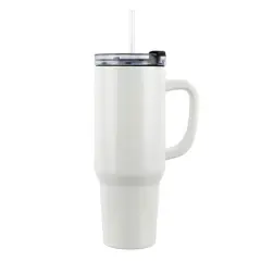 40oz. Stainless Steel Sublimation Tumbler with Handle by Make Market&reg;