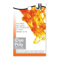 Jacquard Synthetic Fabric iDye, 14g Orange