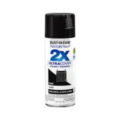 Rust-Oleum&reg; Painter's Touch&reg; 2X Ultra Cover&reg; Gloss Spray Paint Black