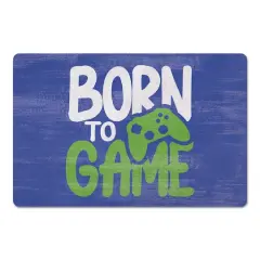 18" x 27" Born to Game Floor Mat
