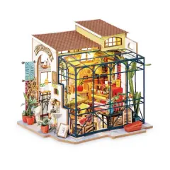 Rolife&reg; Emily's Flower Shop DIY Miniature House Kit