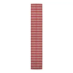 Pineapples Table Runner Red