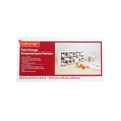 13.5" White Paint Storage Box by Craft Smart&trade;