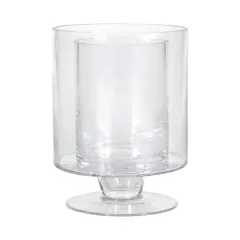 8" Double Wall Glass Cylinder Vase by Ashland&reg;