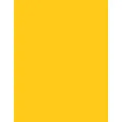 PA Paper&reg; 8.5" x 11" 65lb. Smooth Cardstock, 1,000 Sheets Canary Yellow