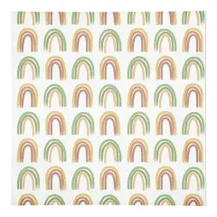 Straight Rainbow Pattern 10" x 10" Cotton Twill Napkin