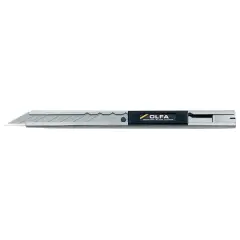 Olfa&reg; Stainless Steel Slide-Lock Graphics Knife with Snap Off Blade
