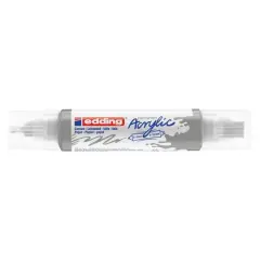 edding&reg; 5400 Acrylic 3D Double Liner Marker Silver