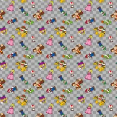 Nintendo&reg; Super Mario Character Cotton Fabric