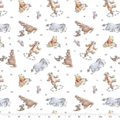 Disney Pooh & Friends Cotton Fabric