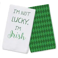 I'm Not Lucky Tea Towel Set of 2