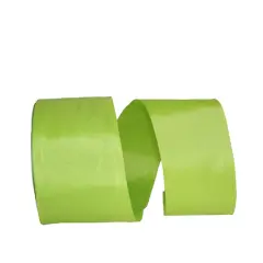 The Ribbon Roll 3" x 50yd. Grosgrain Allure Solid Ribbon Apple Green