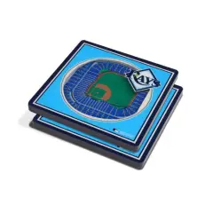 MLB 3D StadiumView Coasters Tampa Bay Rays