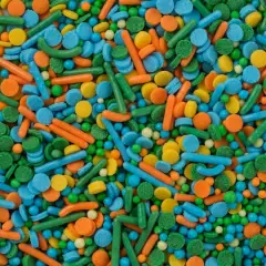 PME Cake Sweet Street&reg; 7.3oz. Sprinkle Mix Dinosaur