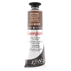 Daler-Rowney&reg; Georgian Oil Colour, 38mL 223 Burnt Umber