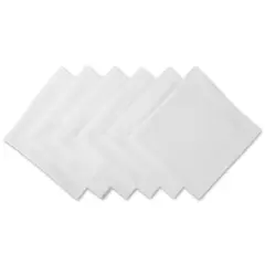 DII&reg; Oversized Napkin, 6ct. White