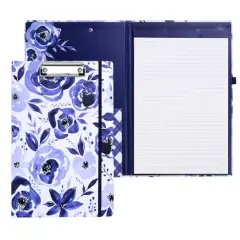 Steel Mill & Co.&reg; Blue Watercolor Clipboard Folio